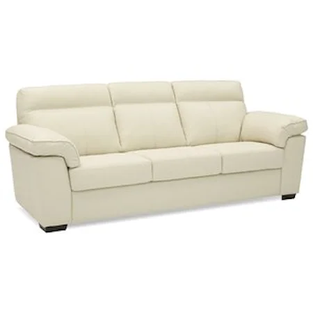 Casual Sofa with Pillow Arms